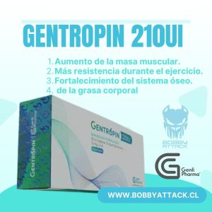 Hormona del Crecimiento Somatropina GENTROPIN 210UI