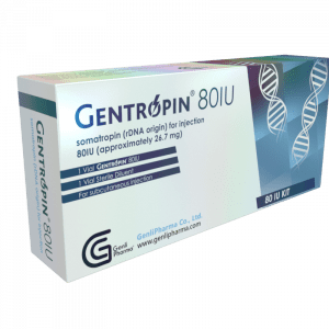 Hormona del Crecimiento Somatropina GENTROPIN 80UI